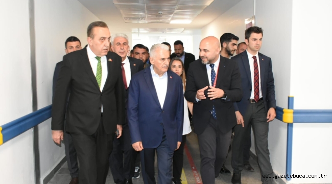 Binali Yıldırım Buca Seyfi Demirsoy EAH Yeni Hizmet Binasını Ziyaret Etti…