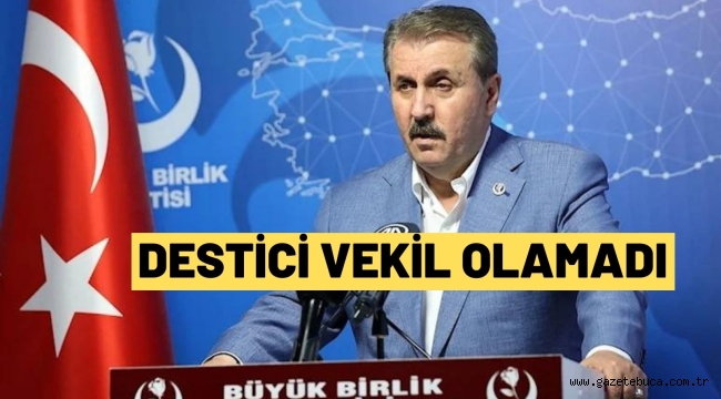 DESTİCİ VEKİL OLAMADI