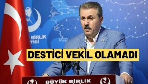 DESTİCİ VEKİL OLAMADI