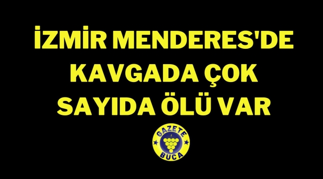 İzmir'de kahvehanede silahlı kavga: Çok sayıda ölü var