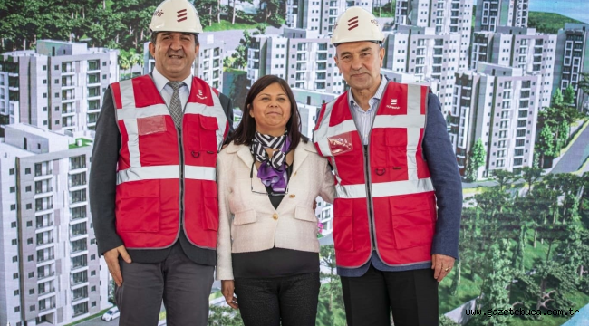 Büyükşehir çalışanlarına konut projesi Çiğli'de yükseliyor