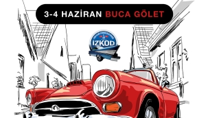 Klasik Otomobil tutkunları Buca'da buluşuyor.