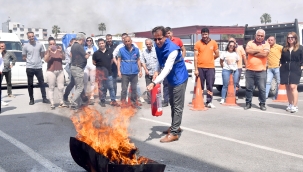"YANGIN VE KURTARMA TATBİKATI"
