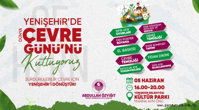 Yenişehir Belediyesi,Dünya Çevre Günü etkinlikleriyle farkındalık yaratacak