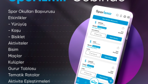 İzmir'in yeni spor uygulaması Sporİzmir kullanıma sunuldu