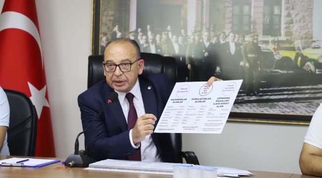 Başkan Çetin Akın: "Onlar gibi hazırı satmadık, miras yemedik biz" 