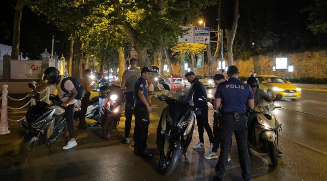 İstanbul'daki motosiklet denetimlerinde 275 bin 972 lira ceza kesildi