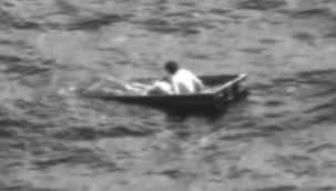 Okyanusta kaybolan genç, 35 saat sonra kurtarıldı