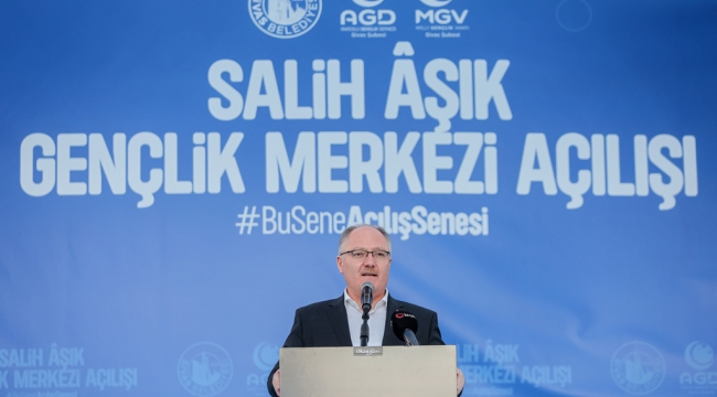 SALİH ÂŞIK GENÇLİK MERKEZİ HİZMETE AÇILDI…
