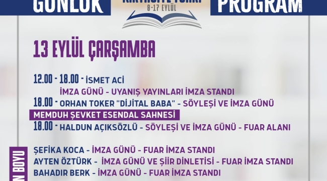 11. Geleneksel Çorlu Kitap ve Kırtasiye Fuarı Başlıyor