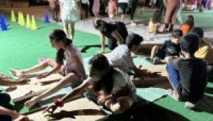 Afetin izleri oyunla silindi