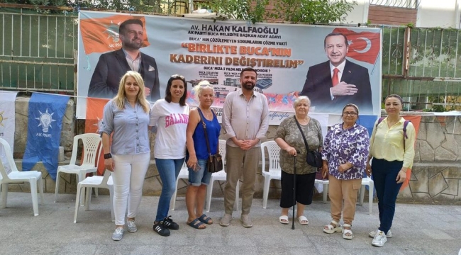 İZMİRİN İLK SEÇİM BÜROSU AV. KALFAOĞLU'NDAN