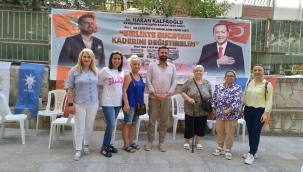 İZMİRİN İLK SEÇİM BÜROSU AV. KALFAOĞLU'NDAN