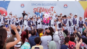 SİNCAN'DA GELENEKSEL TOPLU SÜNNET ŞÖLENİ SİNCAN BELEDİYESİ 540 ÇOCUĞU SÜNNET ETTİRD