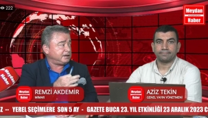 MİMAR REMZİ AKDEMİR STÜDYO KONUĞUMUZ