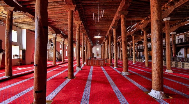 UNESCO Dünya Mirası Listesi'ndeki Sivrihisar Ulu Cami sanal tur ile gezilebilecek