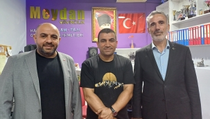 YENİDEN REFAH PARTİSİ'NDEN GAZETE BUCA'YA ZİYARET