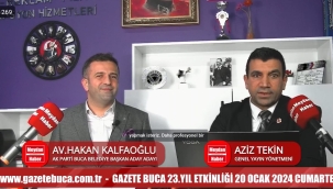 AV HAKAN KALFAOĞLU AK PARTİ BUCA BELEDİYE BAŞKAN ADAY ADAYI