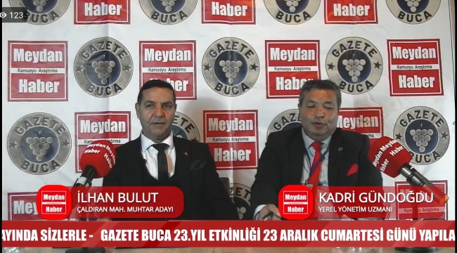 İLHAN BULUT ÇALDIRAN MAHALLESİ MUHTAR ADAYI