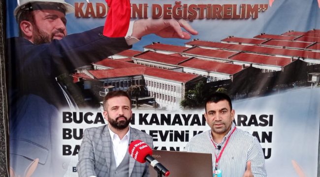 İZMİR'İN İLK SEÇİM BÜROSUNU AÇAN AK PARTİ BUCA BELEDİYESİ BAŞKAN ADAY ADAYI AV. HAKAN KALFAOĞLU GAZETE BUCA'YA KONUŞTU...