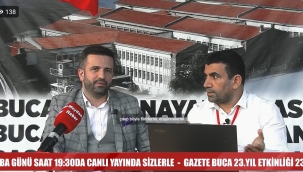 İZMİR'İN İLK SEÇİM BÜROSUNU AÇAN AK PARTİ BUCA BELEDİYESİ BAŞKAN ADAY ADAYI AV. HAKAN KALFAOĞLU GAZETE BUCA'YA KONUŞTU...