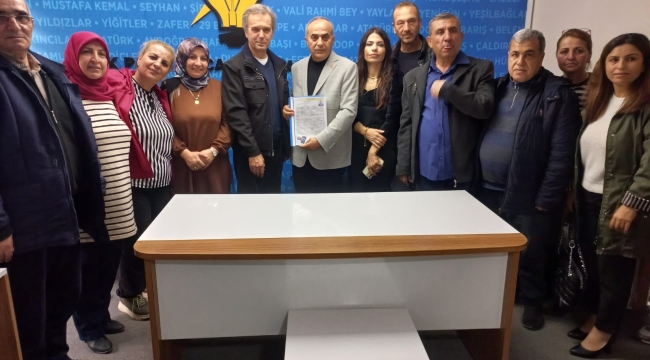 ARİF GÜNEYLİ'DE ADAY ADAYLIK BAŞVURUSUNU YAPTI