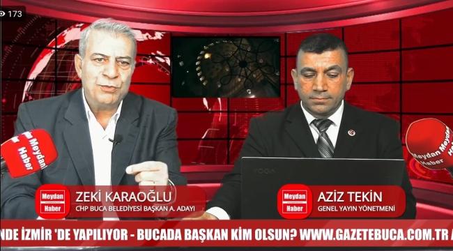 CHP BUCA BELEDİYE BAŞKAN ADAY ADAYI ZEKİ KARAOĞLU, GAZETE BUCA'YA KONUK OLDU!