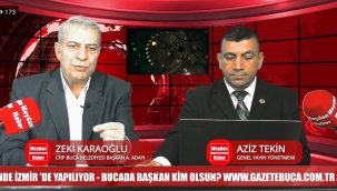  CHP BUCA BELEDİYE BAŞKAN ADAY ADAYI ZEKİ KARAOĞLU, GAZETE BUCA'YA KONUK OLDU!