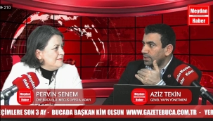  CHP BUCA BELEDİYESİ MECLİS ÜYESİ ADAY ADAYI PERVİN SENEM, GAZETE BUCA'YA KONUK OLDU