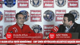  CHP İZMİR BÜYÜKŞEHİR BELEDİYESİ BAŞKAN ADAY ADAYI OLGUN ATİLA, GAZETE BUCA'YA KONUK OLDU
