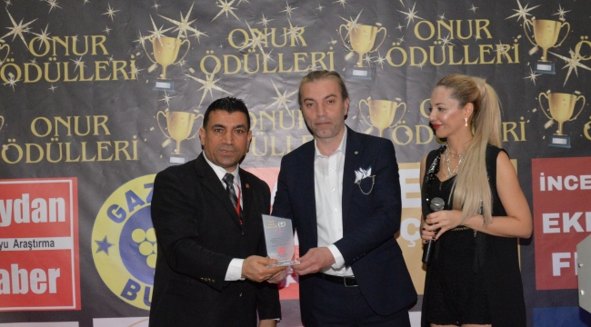 ALAATTİN URAL ÖDÜLÜNÜ ALDI