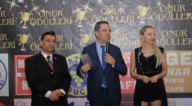 BAHADIR ALTINKESER ÖDÜLÜNÜ ALDI