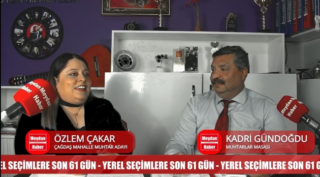  BUCA ÇAĞDAŞ MAHALLESİ MUHTAR ADAYI ÖZLEM ÇAKAR, GAZETE BUCA'YA KONUK OLDU!