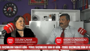  BUCA ÇAĞDAŞ MAHALLESİ MUHTAR ADAYI ÖZLEM ÇAKAR, GAZETE BUCA'YA KONUK OLDU!