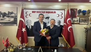 CHP Buca ilçe başkanı Çağdaş Kaya tüm siyasi partileri ziyarette bulundu!