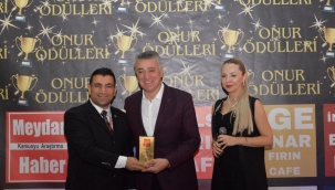 HÜSNÜ KAYA ÖDÜLÜNÜ ALDI