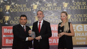 NURETTİN YAKUT ÖDÜLÜNÜ ALDI