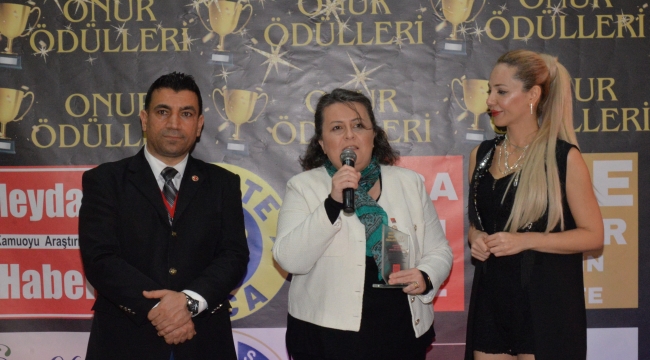 PERVİN SENEM ÖDÜLÜNÜ ALDI