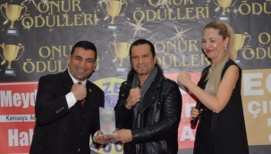 ŞERAFETTİN ANT ÖDÜLÜNÜ ALDI