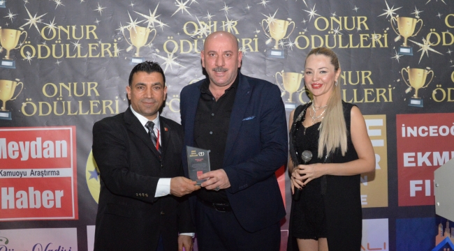 SERHUN ALAKUŞ ÖDÜLÜNÜ ALDI