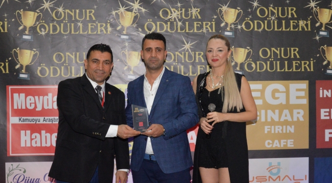 UŞMALI TURİZM ÖDÜLÜNÜ ALDI