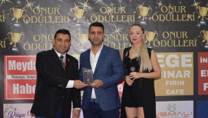 UŞMALI TURİZM ÖDÜLÜNÜ ALDI