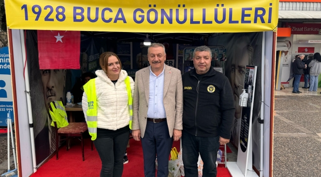 1928 BUCA GÖNÜLLÜLERİ STANDINA YOĞUN İLGİ