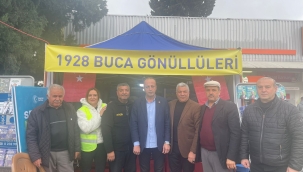 1928 BUCA GÖNÜLLÜLERİ STANDINA YOĞUN İLGİ