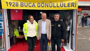 1928 BUCA GÖNÜLLÜLERİ STANDINA YOĞUN İLGİ