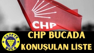 CHP BUCADA KONUŞULAN LİSTE