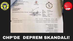 CHP'de deprem skandalı: Yediler içtiler faturayı belediyeye ödettiler