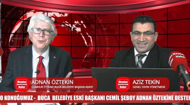 Cumhur İttifakı Buca Belediye Başkan Adayı Adnan Öztekin Gazete Buca'ya Konuştu.
