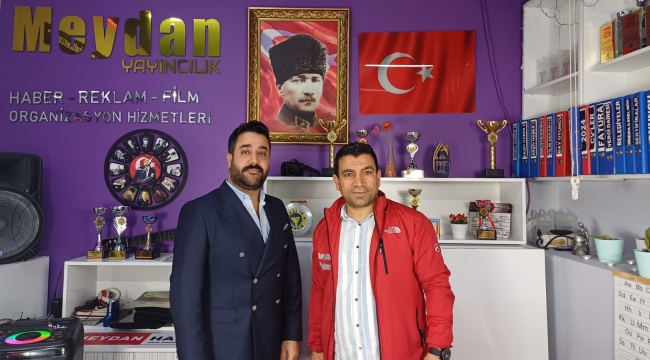İŞ İNSANI ZAFER ARI'DAN GAZETE BUCA'YA ZİYARET