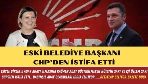 Özlem Sarı ve Hüseyin Sarı, CHP'den istifa etti